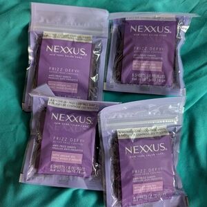 Nexxus Defy Anti-Frizz, 32 Sheets 4 Packets
